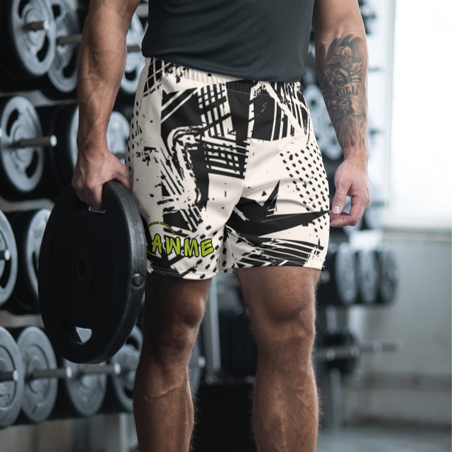 All-Over Print Unisex Athletic Long Shorts